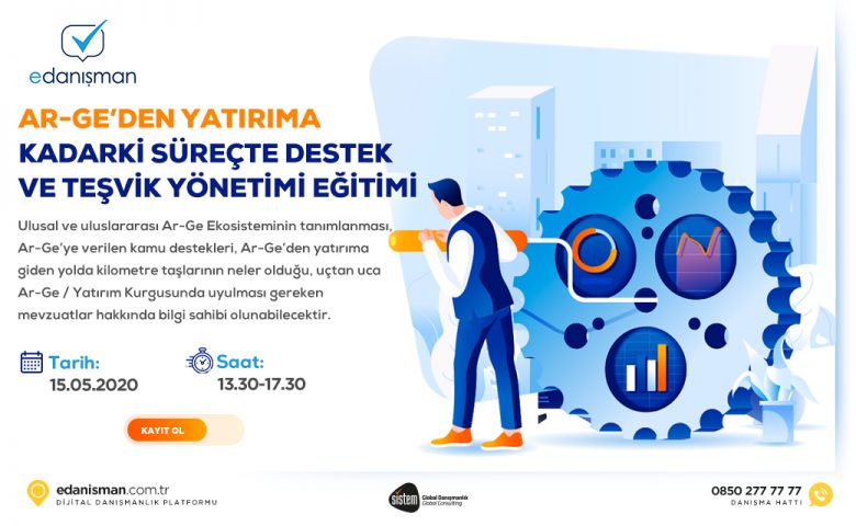 Sistem Global Danışmanlık AR-GE'DEN YATIRIMA KADARKİ SÜREÇTE DESTEK VE TEŞVİK YÖNETİMİ EĞİTİMİ