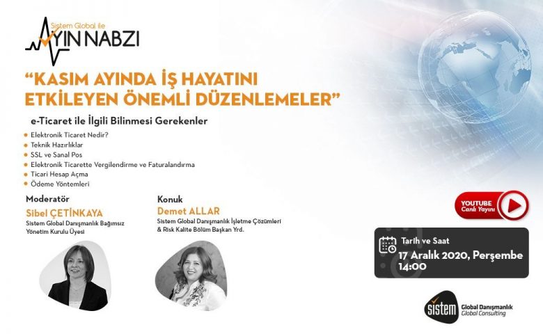 Sistem Global Danışmanlık Sistem Global Ayın Nabzı Canlı Yayını Aralık 2020