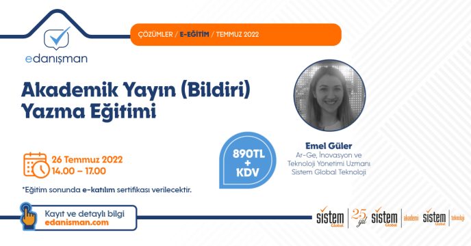 Sistem Global Danışmanlık Akademik Yayın (Bildiri) Yazma Eğitimi