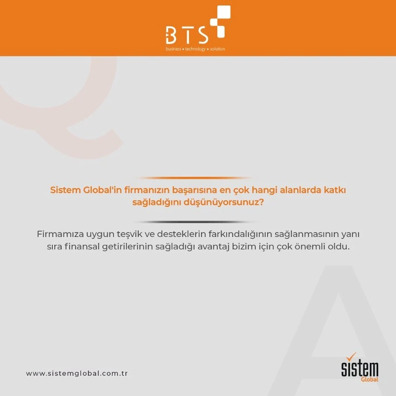 Sistem Global Danışmanlık Bts-Tr 04