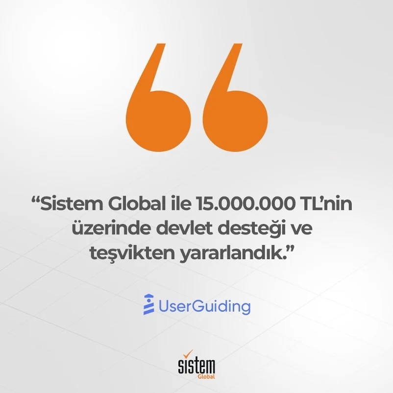 Sistem Global Danışmanlık UserGuiding1